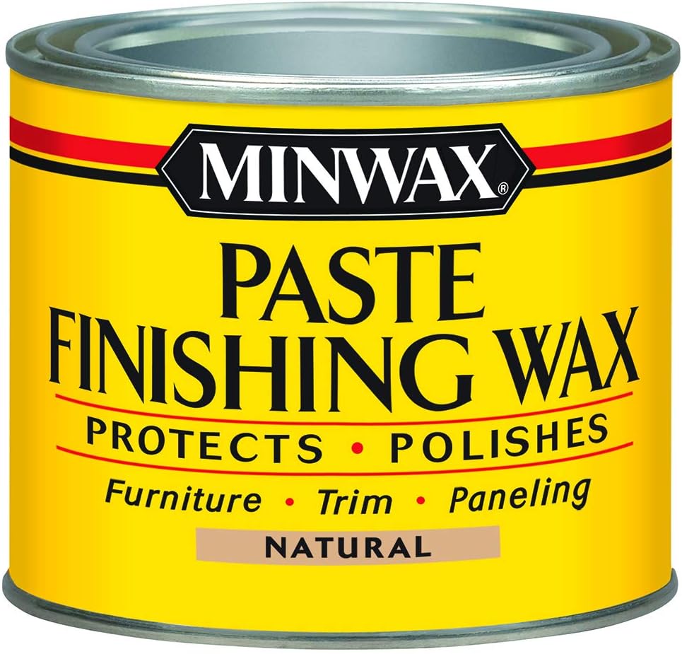 Minwax 785004444 Paste Finishing Wax, 1 lb, Natural.