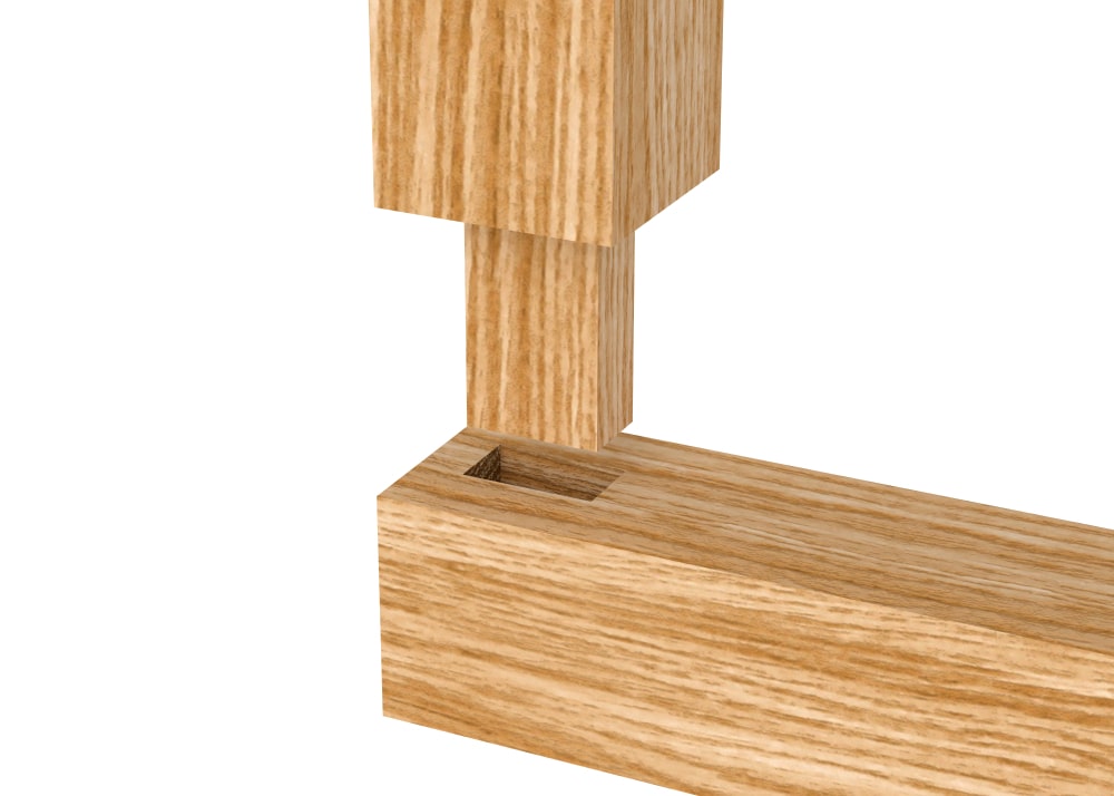 Wooden Joints Tenon and Mortise