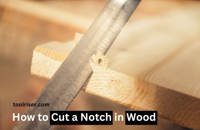 How to Cut a Notch in Wood with Woodworking Hand Tools